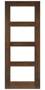 Coventry Glazed Walnut Door - Image 2