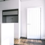 Ely White Primed Door