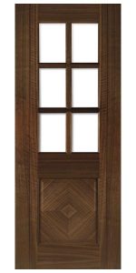 Kensington Glazed Walnut Door - Image 2