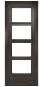 Montreal Glazed Dark Grey Ash Door - Image 2