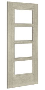 Montreal Glazed Light Grey Ash Door - Image 3