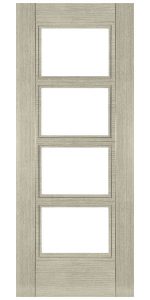 Montreal Glazed Light Grey Ash Door - Image 2