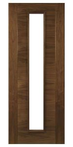 Seville Glazed Walnut Door - Image 2