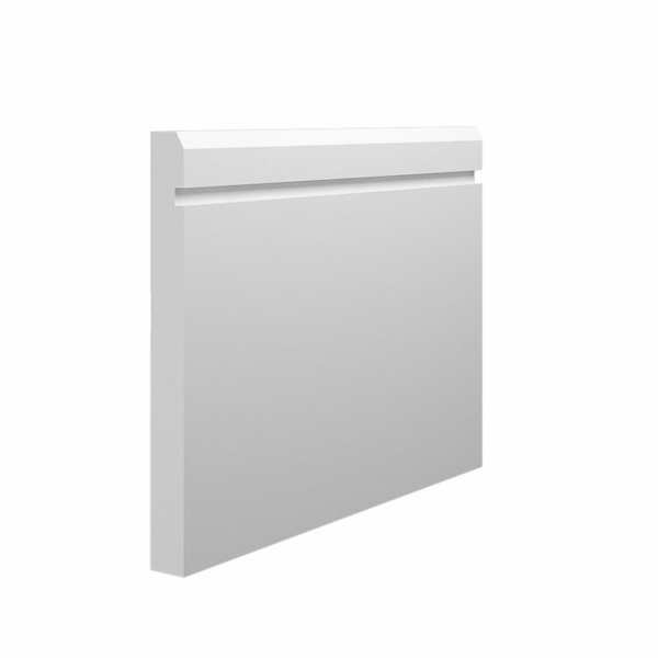 Chamfered V Skirting Board