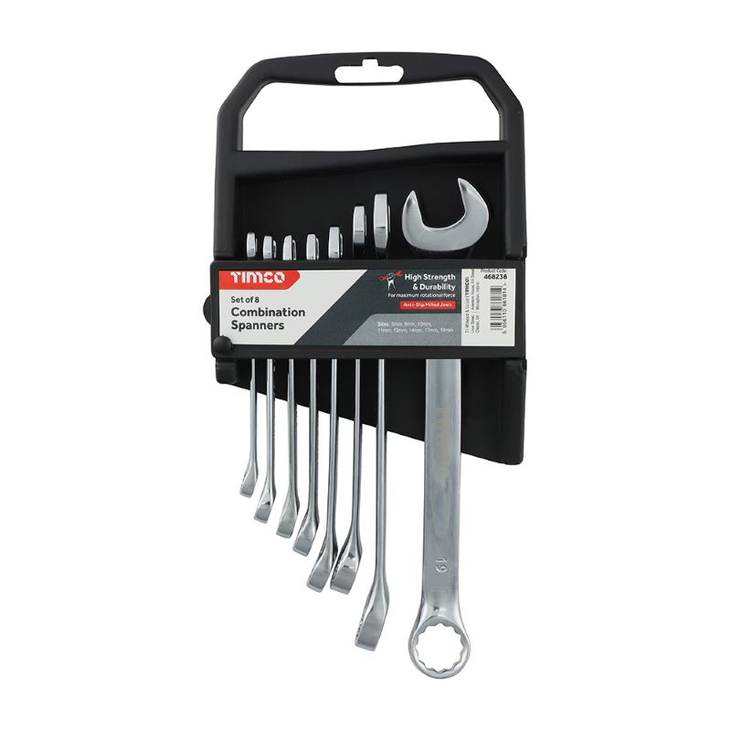 8 Piece Spanner Set