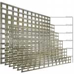 Websters Timber Square Trellis - All Size Variations