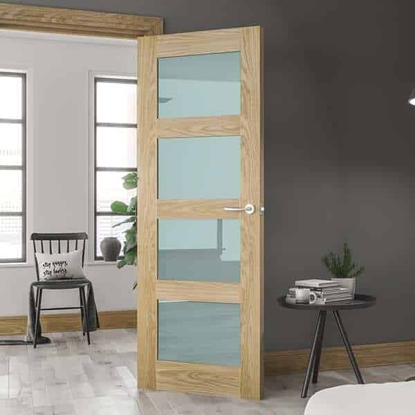 Coventry Glazed Oak Door