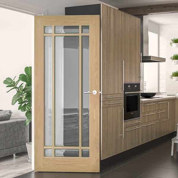 Kensington Glazed Oak Door