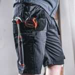 Workman Shorts Grey/Black - Image 2