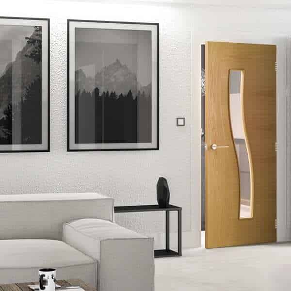 Cadiz Glazed Oak Door