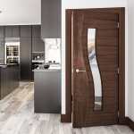 Cadiz Glazed Walnut Door