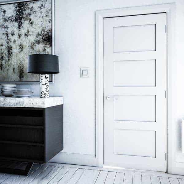 Coventry White Primed Door