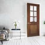 Kensington Glazed Walnut Door