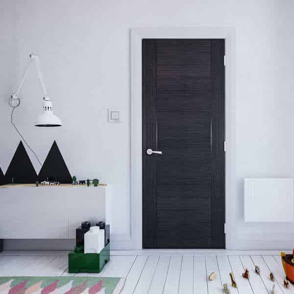 Montreal Dark Grey Ash Door