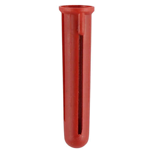 Red Plastic Wall Plugs
